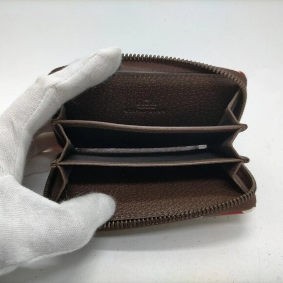 Gucci Coin Case Brown PVC 276-042825 - Picture 6 of 9